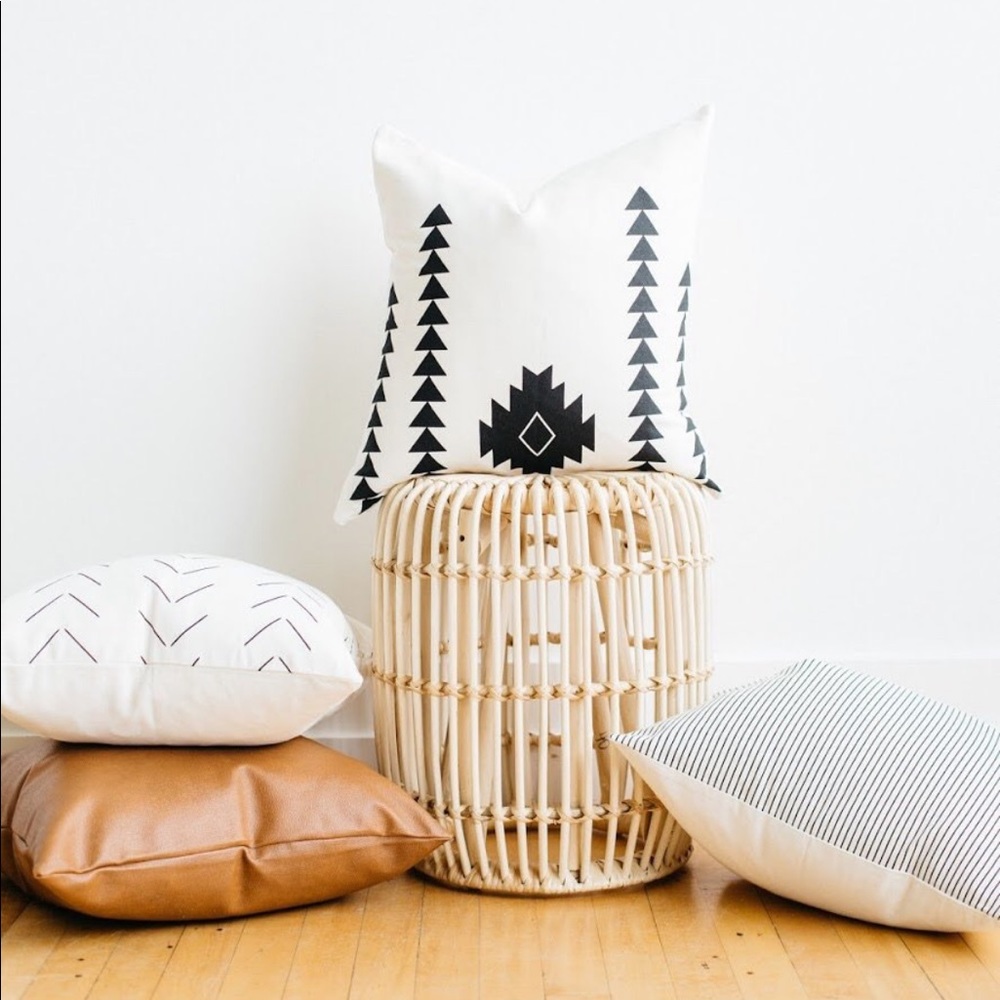 Woven Nook 18”x18” “Amaro-Geometric” Pillow Cover